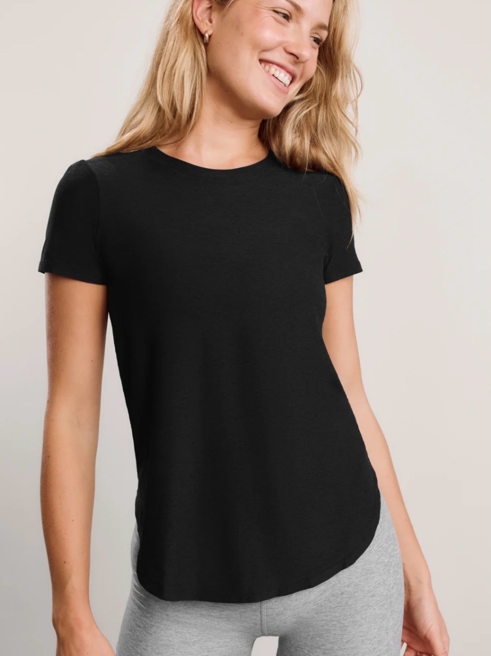 Beyond Yoga Featherweight On The Down Low Tee